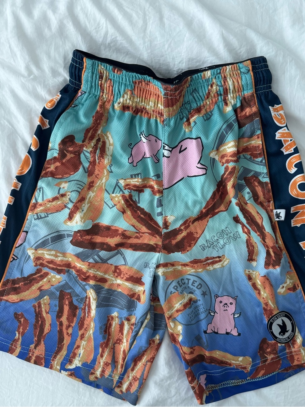 Flow Society Jett Bacon Attack Youth Medium Shorts